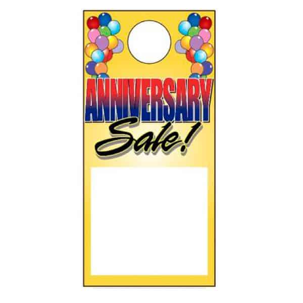 Anniversary Sale Hang Tag - Pack of 50