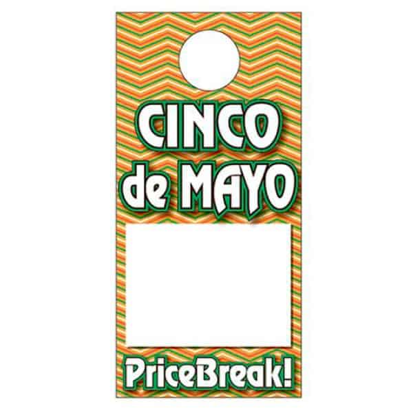 Cinco de Mayo Price Break Hang Tags