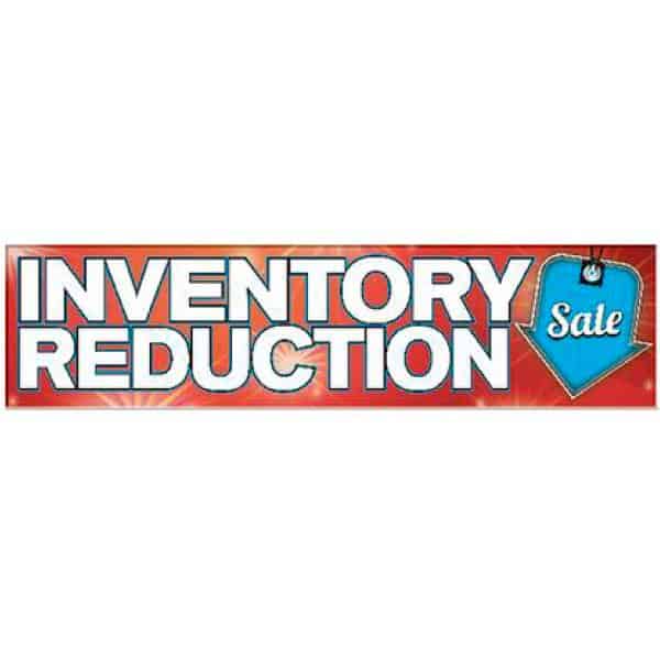 Inventory Reduction Vinyl Banner