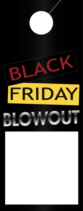 Black Friday Blowout - Hang Tags