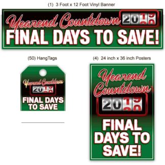 Year End Countdown Promotional Package
