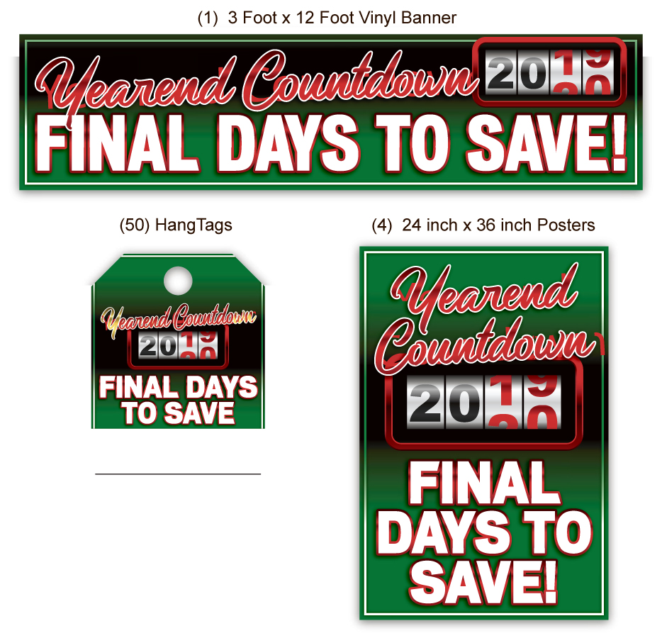 Year End Countdown Promotional Package