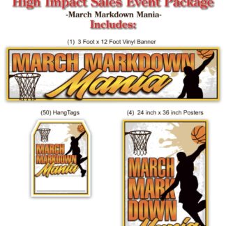 March Markdown Mania Sales Promotional Package