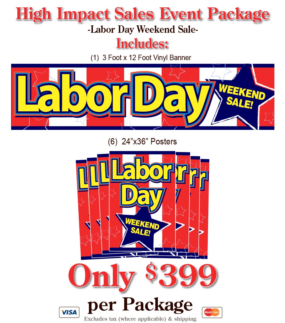 Labor Day Weekend Sale