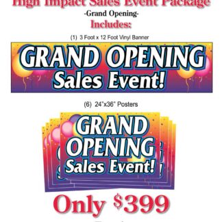 Grand Opening Package