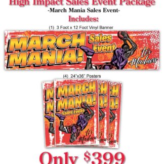 High Impact Sales Event Package - March Mania Sales Event