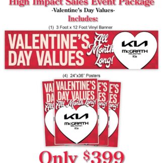 High Impact Sales Event Package - Valentine's Day Values