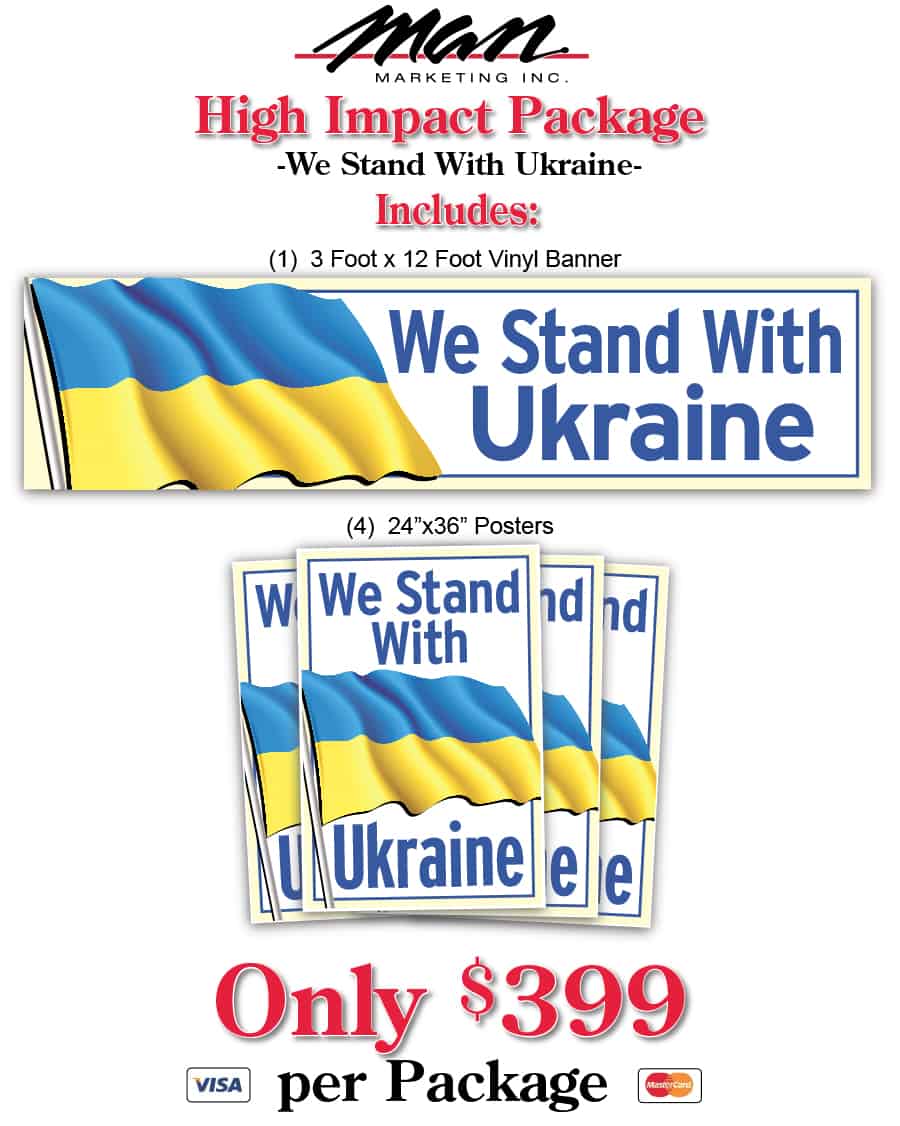 High Impact Package - We Stand with Ukraine