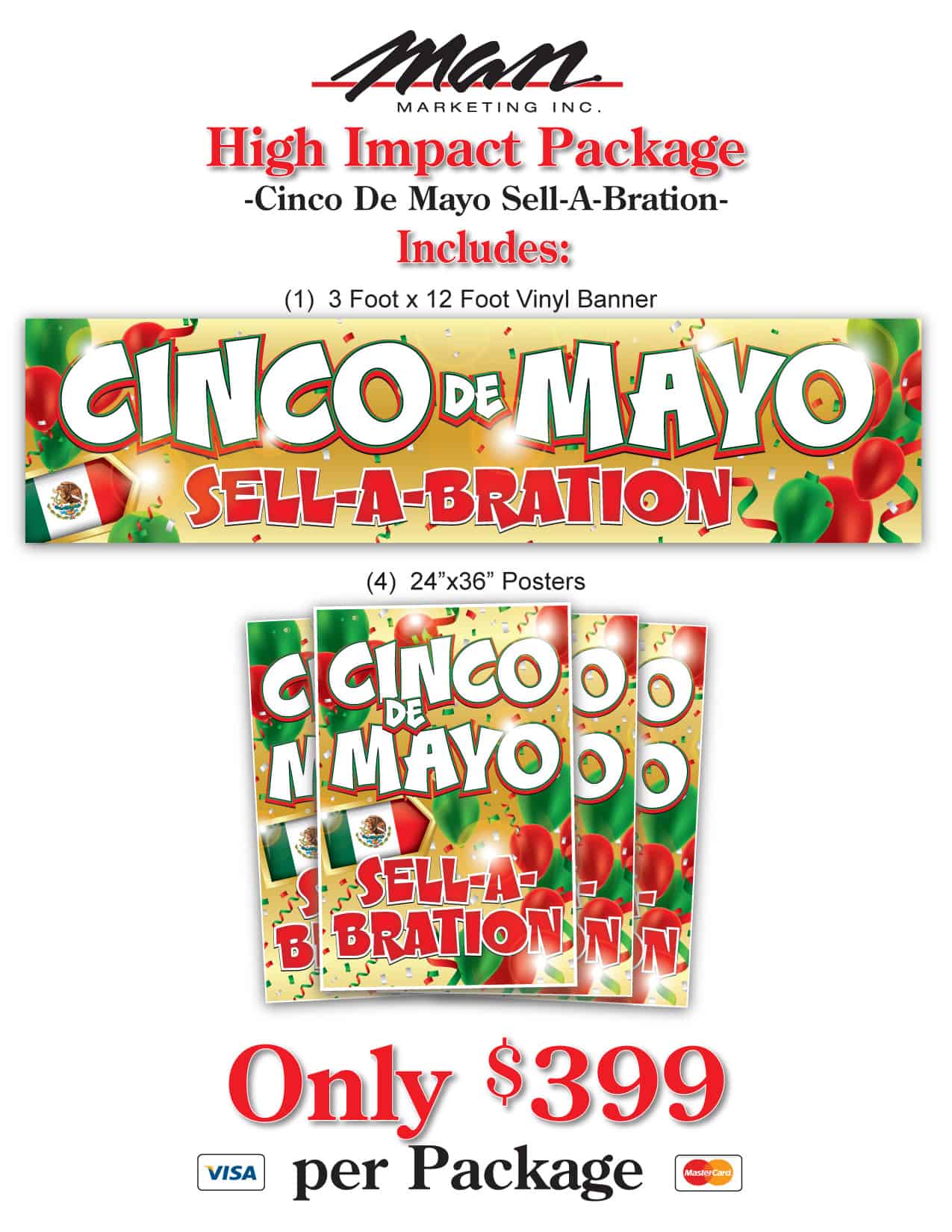 High Impact Package - Cinco De Mayo Sell-A-Bration