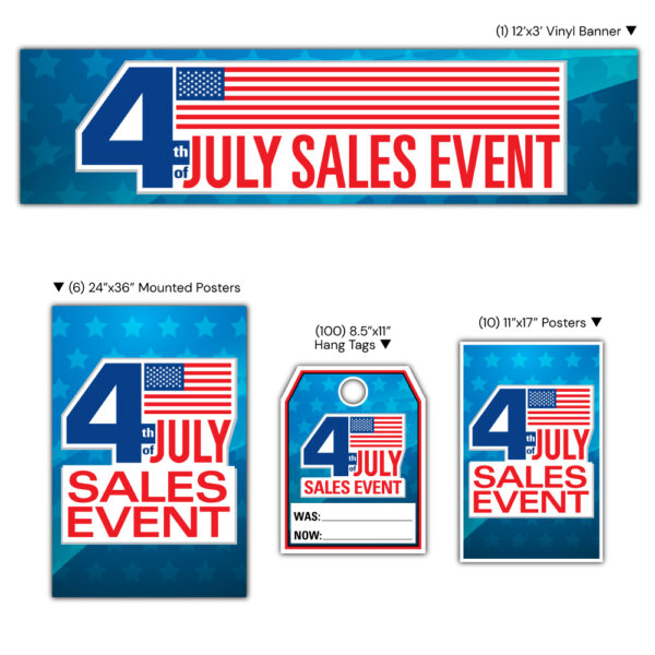 4th of July Sales Event - High Impact Sales Event Package - Large